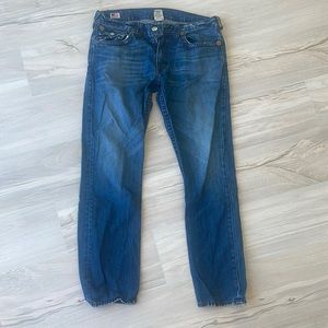 True Religion Jeans. Waite 36 l is 34  Ricky Big T